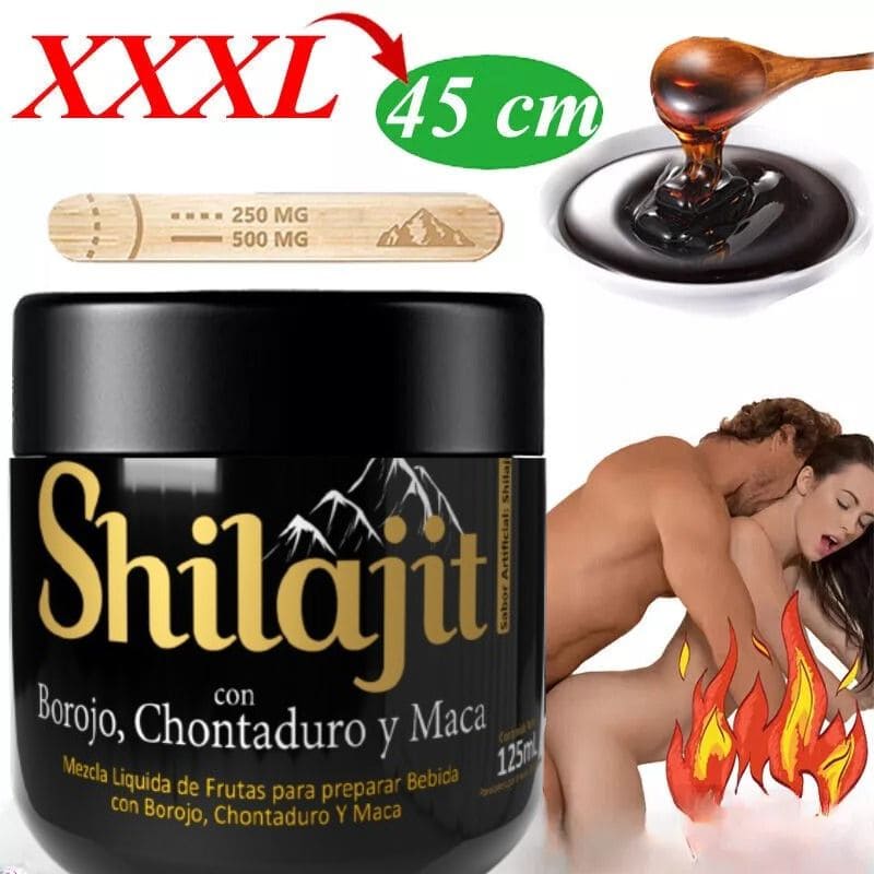 SHILAJIT 125ML ORIGINAL CON REGISTRO INVIMA - Borojó, Maca y Chontaduro. Incluye un obsequio 🎁