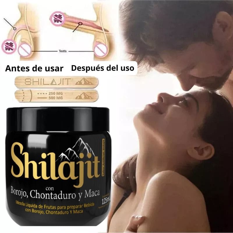 SHILAJIT 125ML ORIGINAL CON REGISTRO INVIMA - Borojó, Maca y Chontaduro. Incluye un obsequio 🎁